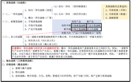 總體戰略類型