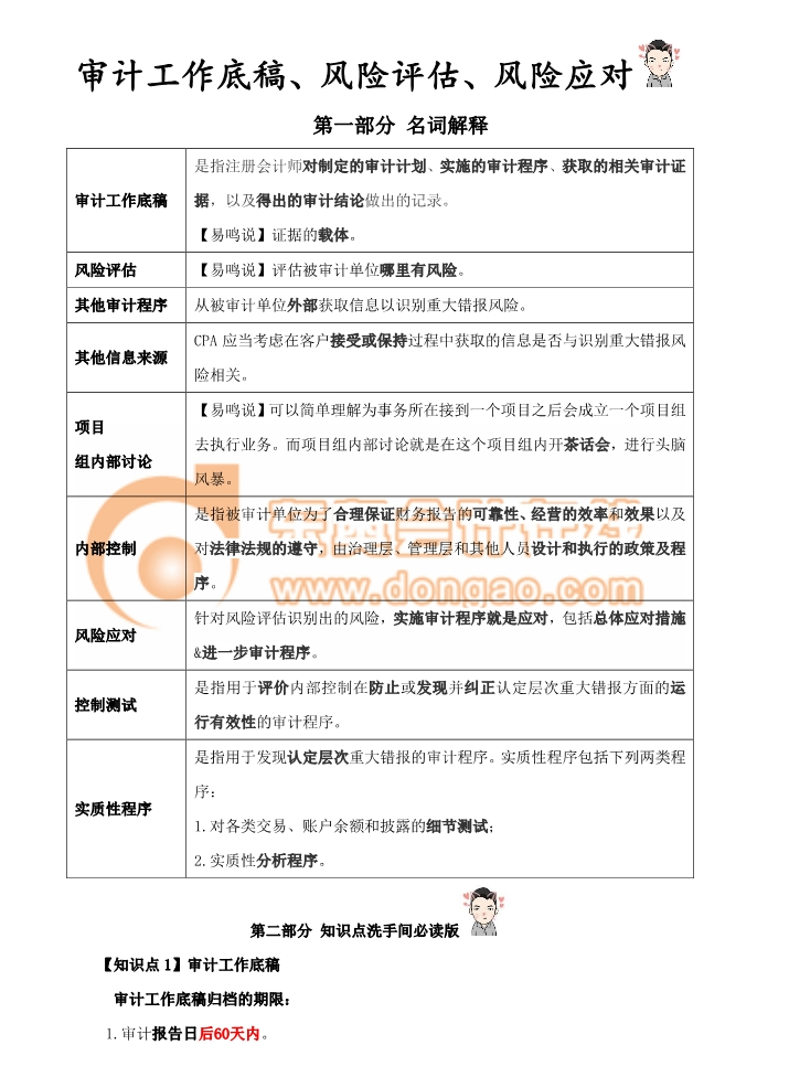 審計風(fēng)險評估