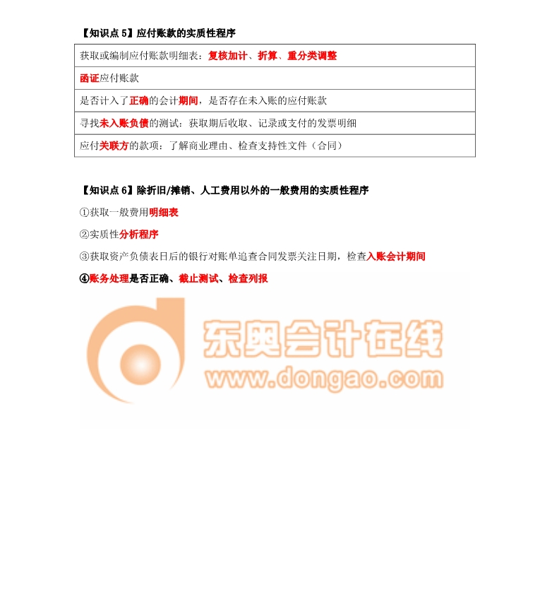 審計應付賬款