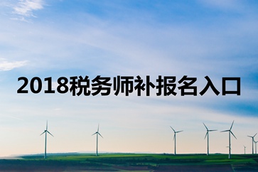 2019年稅務(wù)師補(bǔ)報(bào)名能報(bào)上嗎？