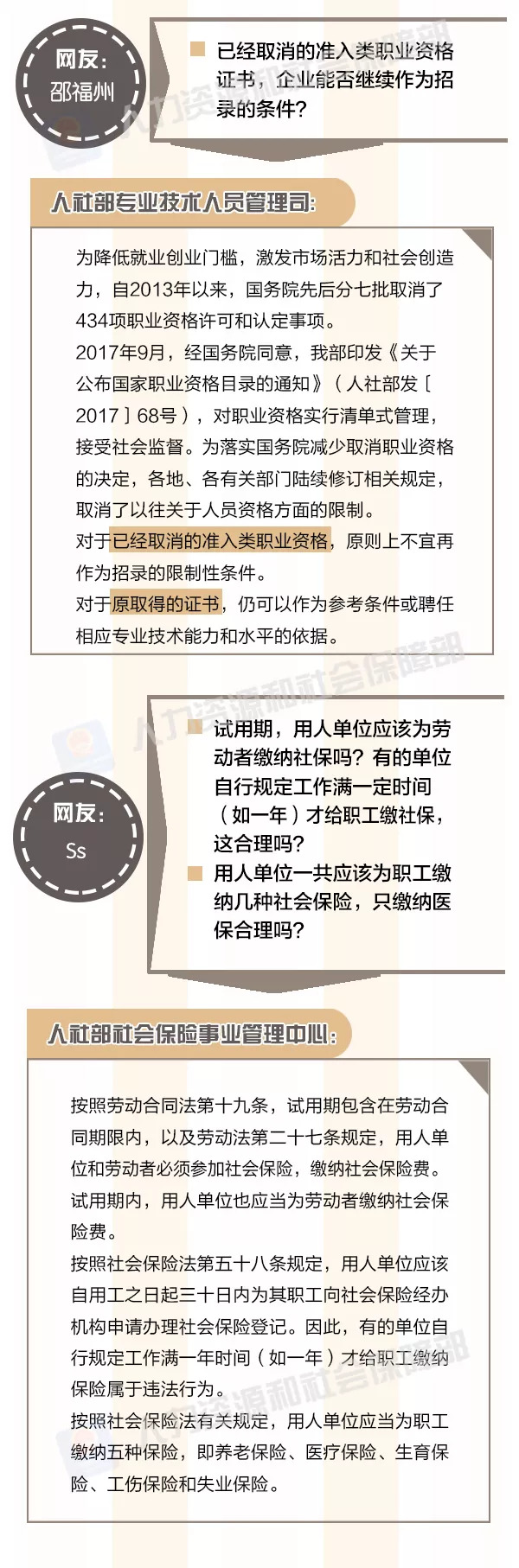 已經取消的準入類資格證書