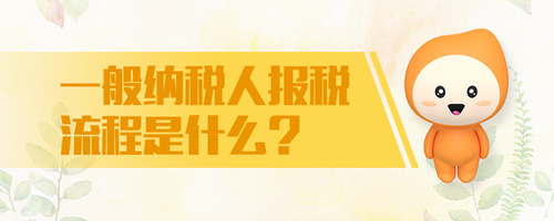 一般納稅人報稅流程是什么