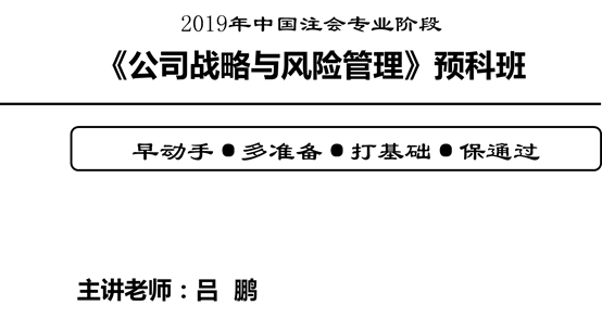 公司戰(zhàn)略與風險管理