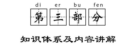 第三部分：知識體系及內(nèi)容講解