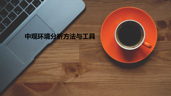 中觀環境分析方法與工具
