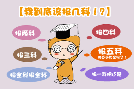 2019注會考試，應該報幾科?