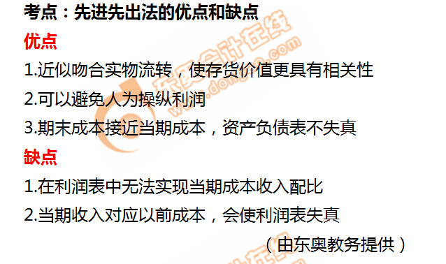 先進先出法的優點和缺點