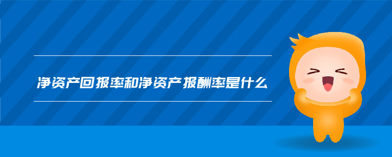 凈資產回報率和凈資產報酬率是什么