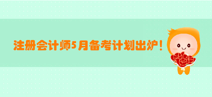 2019年注冊會計師5月備考計劃出爐！打卡學(xué)習(xí)！