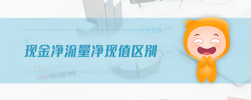 現金凈流量凈現值區別