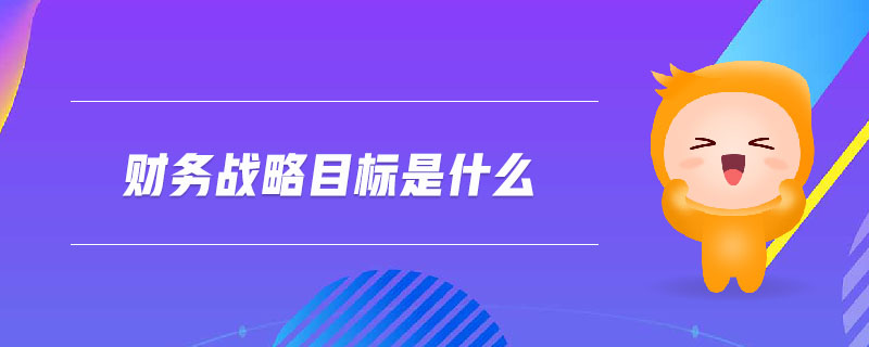 財務戰略目標是什么
