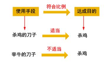 行政行為應(yīng)保持適度，符合比例原則的要求