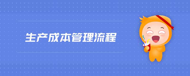生產成本管理流程