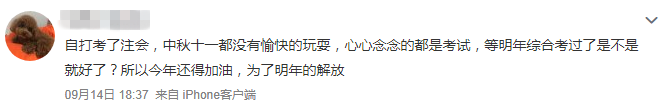 注會(huì)考生中秋節(jié)仍在備考學(xué)習(xí)