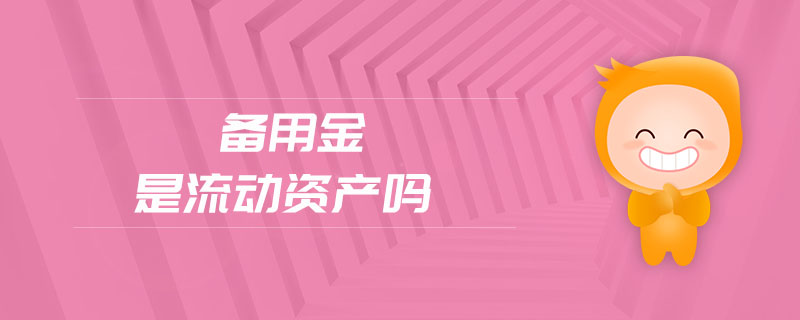 備用金是流動資產嗎