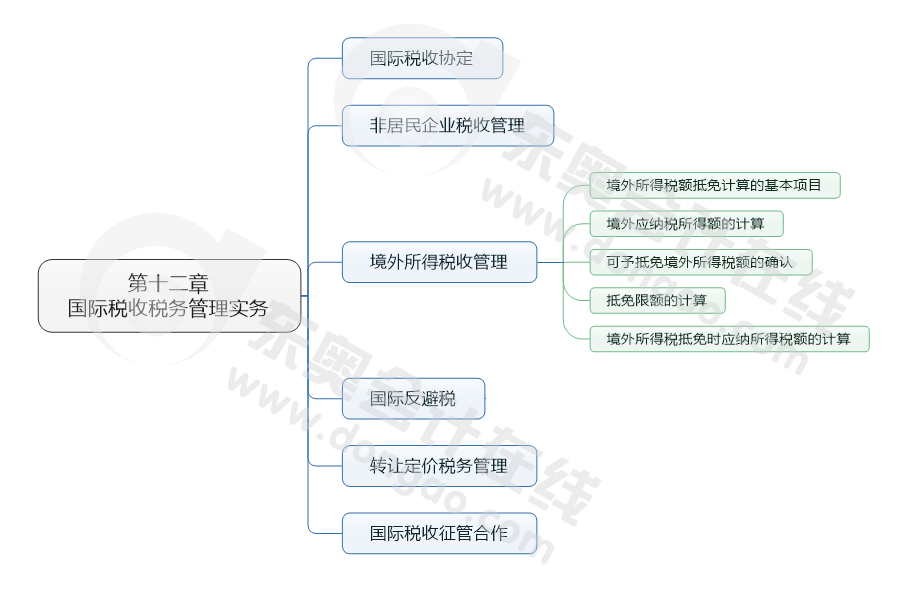 第十二章 國際稅收稅務管理實務