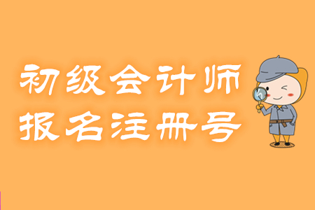 初級會計報名注冊號是什么？有什么用？