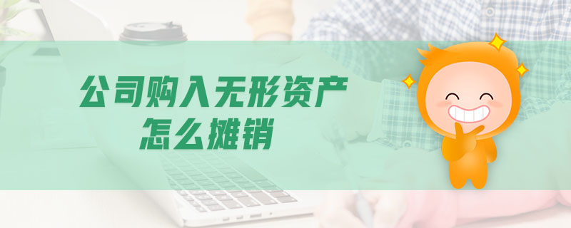 公司購入無形資產怎么攤銷