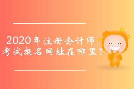 2020年注冊會(huì)計(jì)師考試報(bào)名網(wǎng)址在哪里？