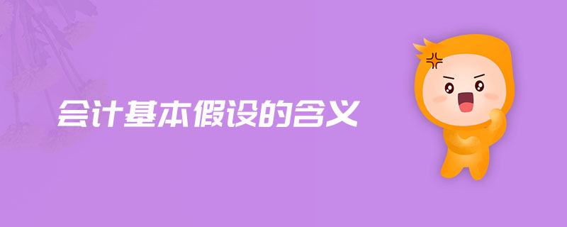 會計基本假設的含義
