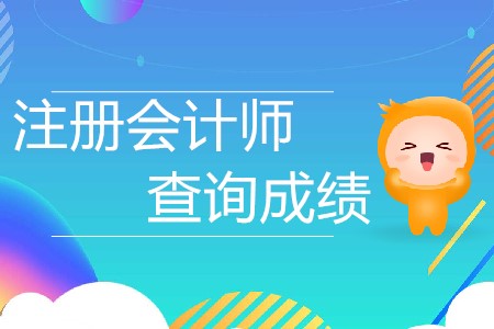 注冊會計師查詢成績時間哪天開始？