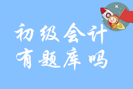初級會計證有模擬考試題庫嗎？