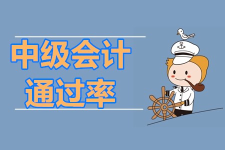 中級會計職稱歷年通過率情況都是怎樣的？