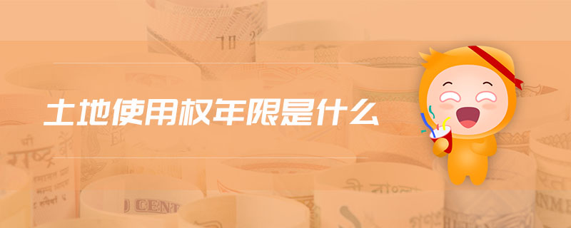 土地使用權年限是什么