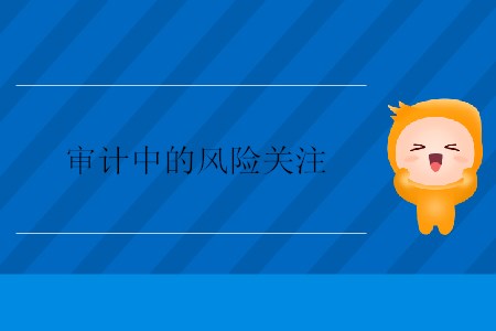 審計(jì)中的風(fēng)險(xiǎn)關(guān)注