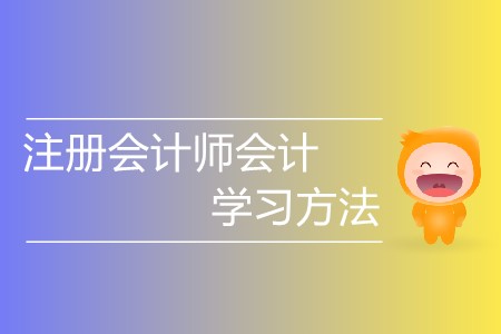 2020年注冊會計師會計學(xué)習(xí)方法一覽！