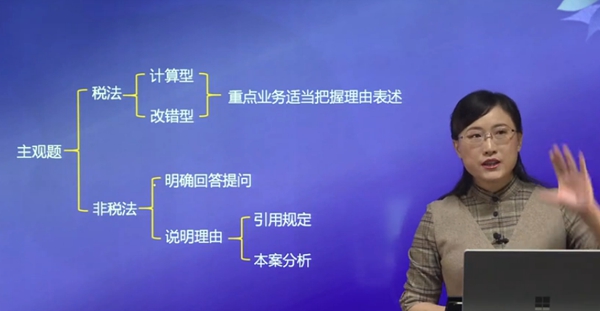 主觀(guān)題答題策略