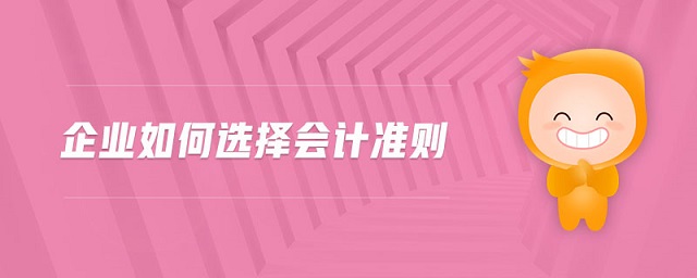 企業(yè)如何選擇會(huì)計(jì)準(zhǔn)則