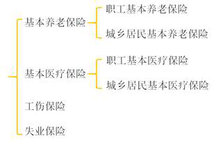 基本社會保險的體系
