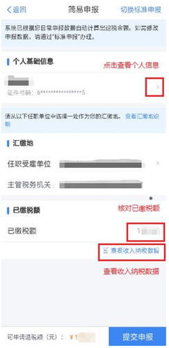 提交申報
