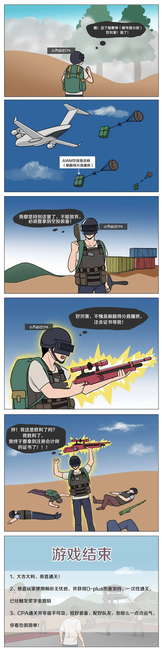 如果將備考CPA比作一場游戲，你有把握在游戲中獲勝嗎？
