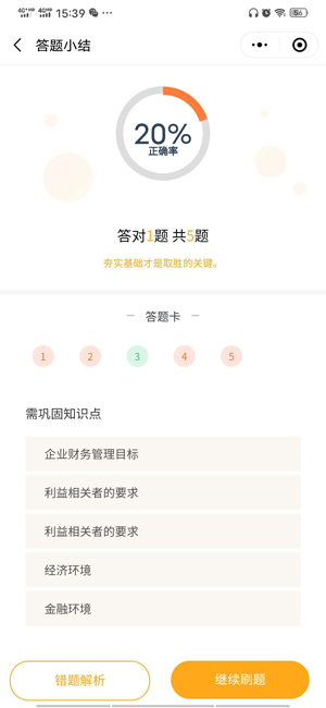 答題小結