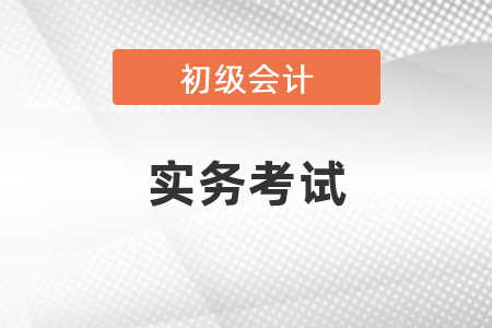 2021年初級會計實務考試