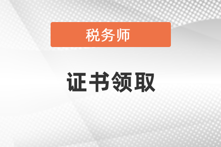 什么時候領取稅務師證書？