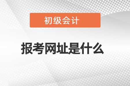 2021年初級會(huì)計(jì)報(bào)考網(wǎng)址是什么