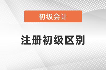 注冊會計師和初級會計師的區別是什么？