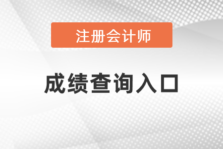 2020年注會(huì)成績(jī)查詢?nèi)肟? alt=