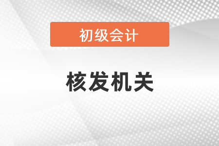 初級會計核發機關是哪個？
