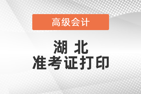 頻道頁規范終版2021年湖北高級會計師準考證打印時間已公布