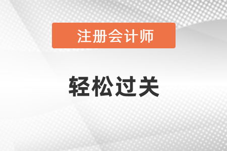 注冊會計師的輕松過關(guān)是誰編的？