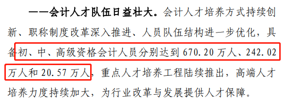 初級會計持證人數(shù)