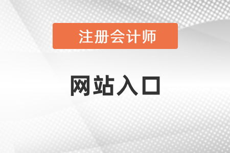 報考2021年度注冊會計師網站入口