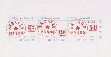 商業匯票的背書3
