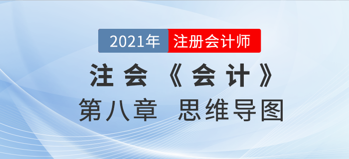 2021年CPA《會計》第八章思維導圖