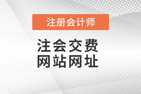 注會交費網站網址