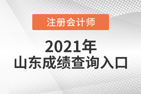 2021年山東省濰坊cpa考試成績查詢?nèi)肟陂_通了嗎